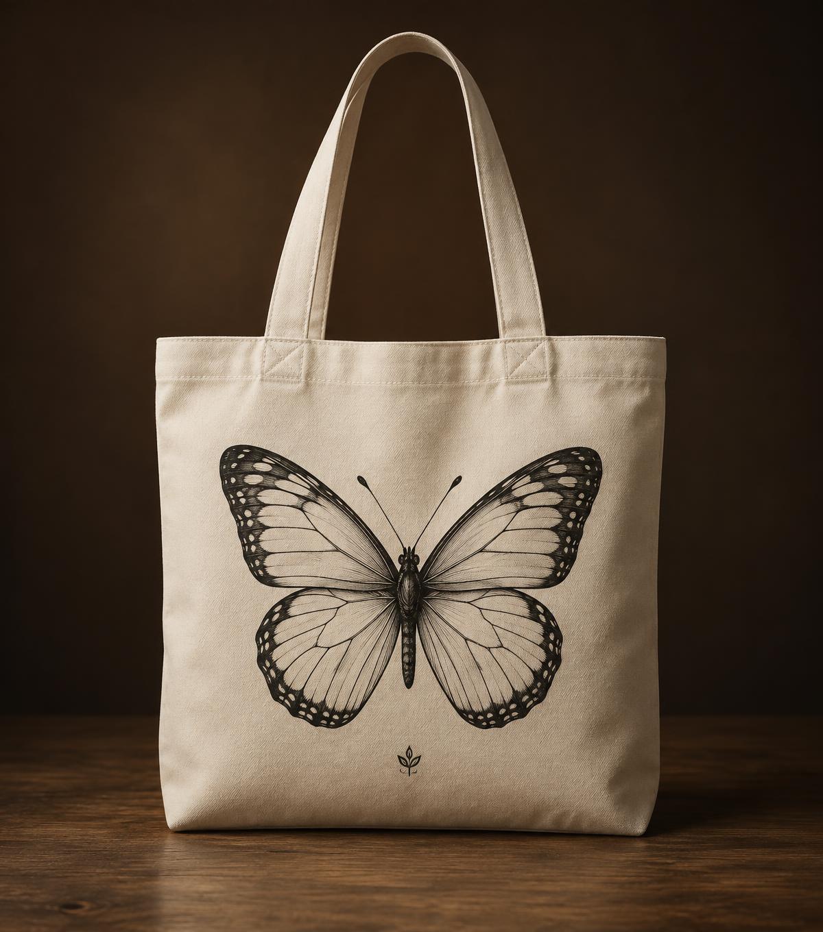 Ecobag com borboleta